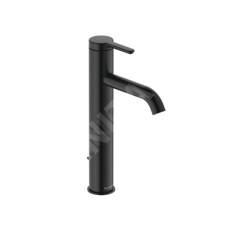 Duravit C.1 - Mitigeur de lavabo avec vidage, noir mat C11030001046