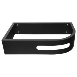 Console PULSE avec porte serviette, gauche, tapis noir