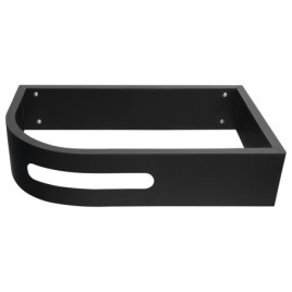 Console PULSE avec porte-serviettes, droite, tapis noir
