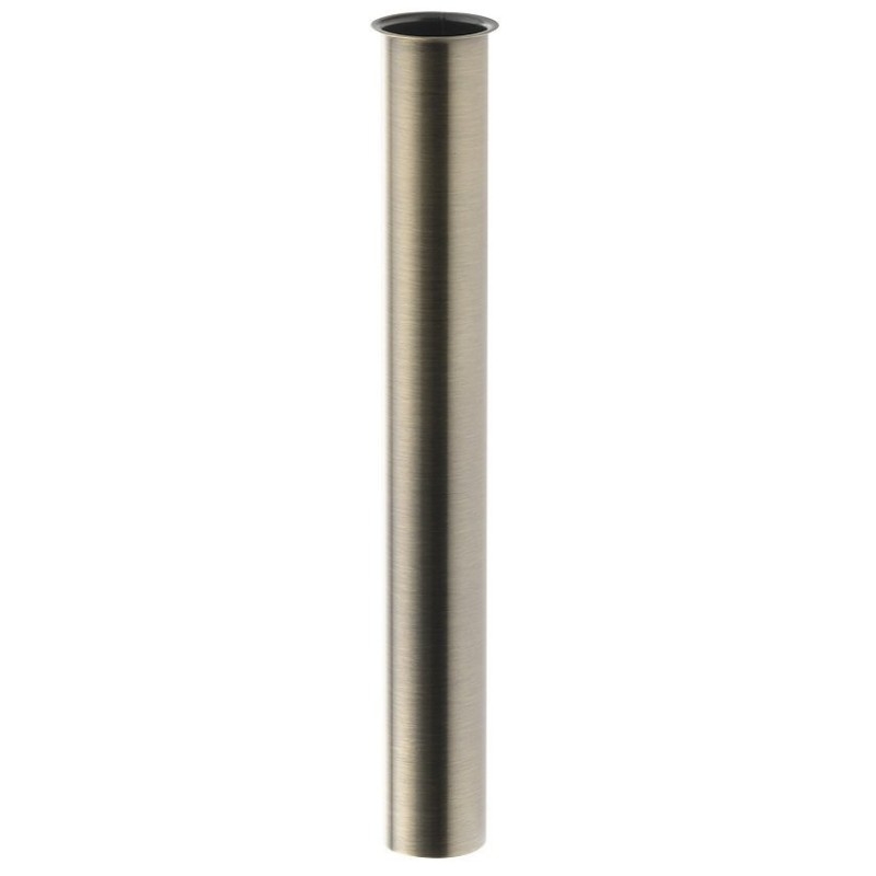 Tuyau à brides pour siphon prolongé, 250 mm, Ø 32 mm, bronze foncé