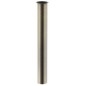Tuyau à brides pour siphon prolongé, 250 mm, Ø 32 mm, bronze foncé