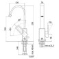 Paffoni Effe - Mitigeur de lavabo, chrome EF878CR
