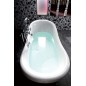 CHARLESTON Bath 188x83x69cm, Legs blancs, Blanc