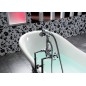 CHARLESTON Bath 188x83x69cm, Legs blancs, Blanc