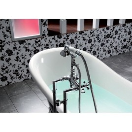 RETRO Freestanding Bath 167,5x76x71cm, White Legs, White