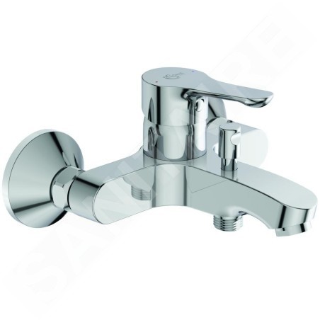 Ideal Standard Alpha - Mitigeur de baignoire, montage mural, chrome BC654AA