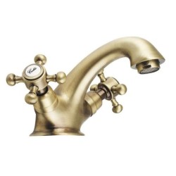 Sapho Reitano Rubinetteria Antea - Mitigeur de lavabo avec bonde, bronze 3176