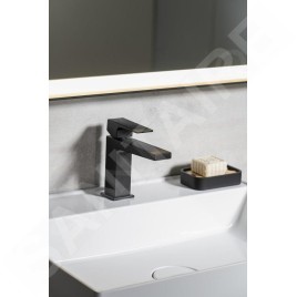 Sapho Dimy - Mitigeur de lavabo, noir mat DM002BL
