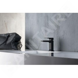 Sapho Dimy - Mitigeur de lavabo, noir mat DM002BL