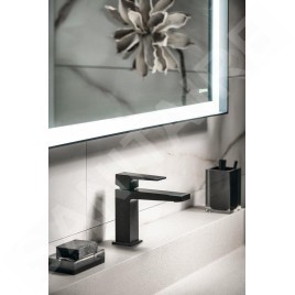 Sapho Dimy - Mitigeur de lavabo, noir mat DM002BL