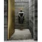 COMMUNITY back inlet urinal 31x65cm, noir mat