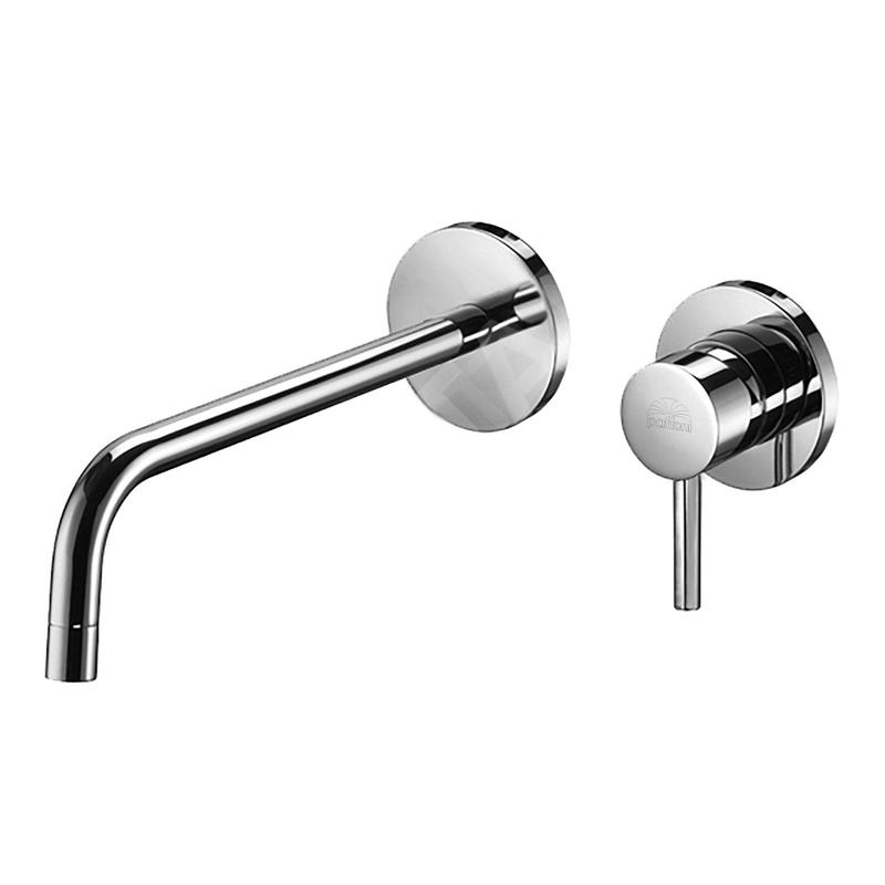 Paffoni Light - Mitigeur de lavabo encastré avec corps d’encastrement, installation 2 trous, chrome LIG006CR70
