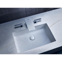 Axor MyEdition - Plaque 200 mm, marbre blanc 47909000