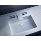 Axor MyEdition - Plaque 200 mm, marbre blanc 47909000