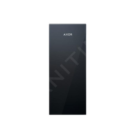 Axor MyEdition - Plaque 120 mm, verre noir 47902600