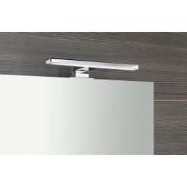 MULTISYSTEM luminaire pour armoire à miroir, chrome