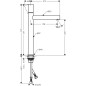 Axor Uno - Mitigeur de lavabo 260, chrome 45004000
