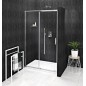 SIGMA SIMPLY Porte de douche coulissante 1200mm, verre clair SIGMA SIMPLY Porte de douche coulissante 1200mm, verre clair