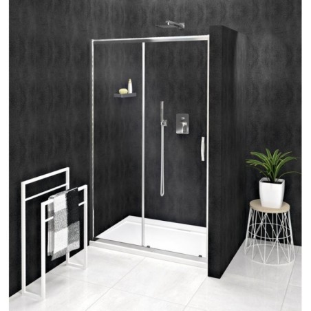 SIGMA SIMPLY Porte de douche coulissante 1400mm, verre clair