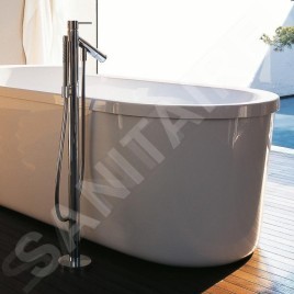 Axor Starck - Mitigeur de baignoire à monter au sol, chrome 10456000