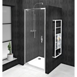 SIGMA SIMPLY Porte de douche pivot 900 mm, verre clair
