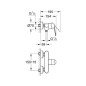 Grohe Eurodisc Cosmopolitan - Mitigeur de douche, chrome 33569002