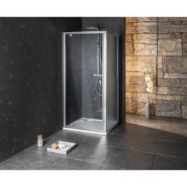 SIGMA SIMPLY Pivot Porte douche 800mm, verre brique
