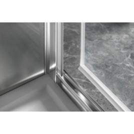 SIGMA SIMPLY Pivot Porte douche 800mm, verre brique