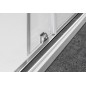 SIGMA Sliding Shower Door 1100mm, verre Brick SIGMA Sliding Shower Door 1100mm, verre Brick
