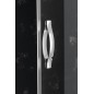 SIGMA Sliding Shower Door 1100mm, verre Brick SIGMA Sliding Shower Door 1100mm, verre Brick