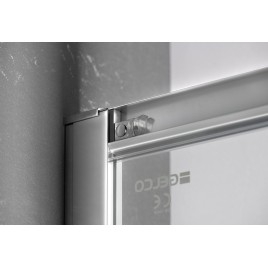 SIGMA SIMPLY Sliding Shower Door 1200mm, verre Brick
