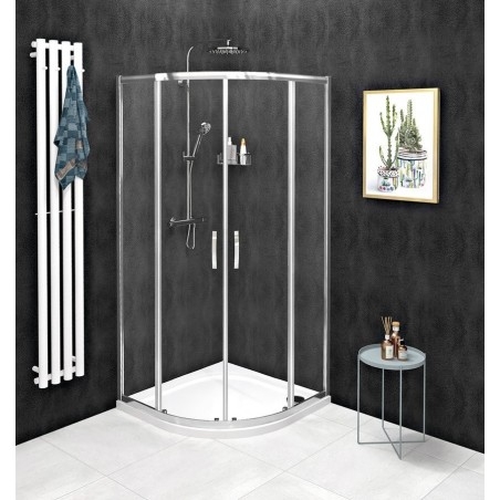 SIGMA SIMPLY Quadrant Shower Enclosure 800x800mm, R550, verre clair