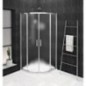 SIGMA SIMPLY Quadrant Shower Enclosure 800x800mm, R550, verre brique SIGMA SIMPLY Quadrant Shower Enclosure 800x800mm, R550, verre brique