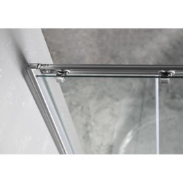 SIGMA SIMPLY Quadrant Shower Enclosure 800x800mm, R550, verre brique