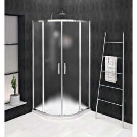 SIGMA SIMPLY Quadrant Shower Enclosure 800x800mm, R550, verre brique