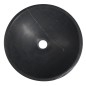 BLOK lavabo en pierre Ø 40 cm, marquin mat noir