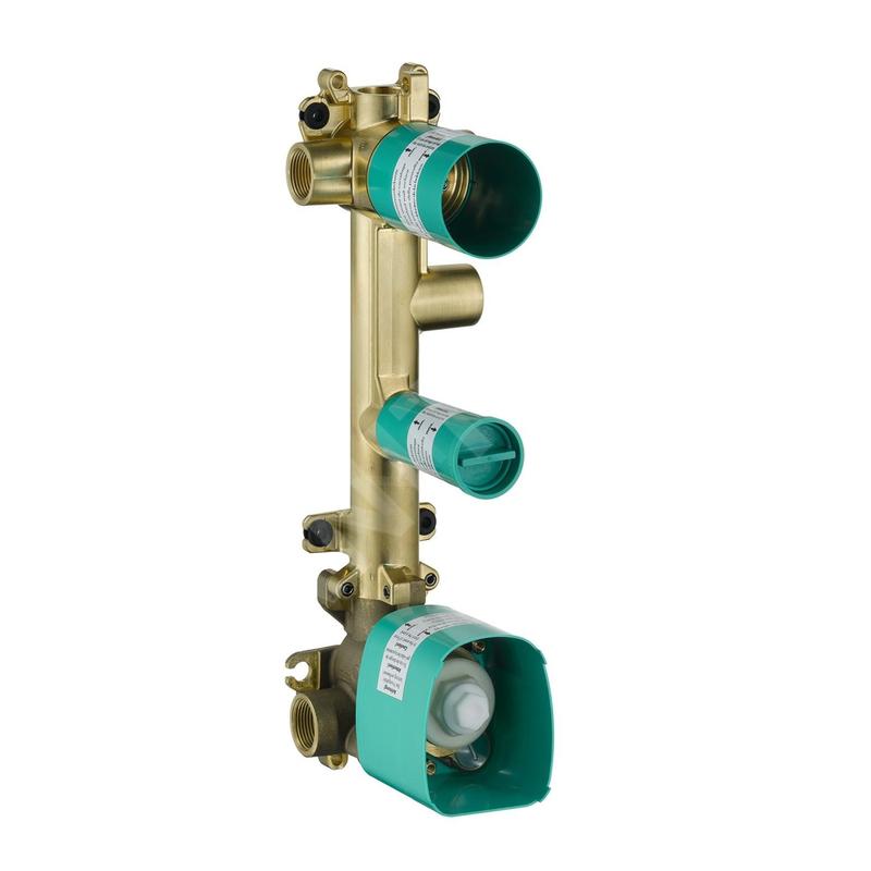 Axor Corps d’encastrement - Corps d’encastrement pour module thermostatique encastré pour trois sorties, chrome 36708180