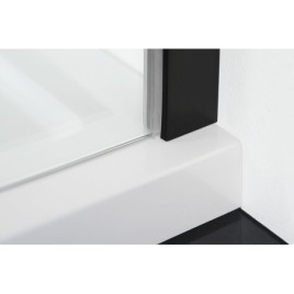 ZOOM Black Rectangular screen 900x1000mm L/R variante