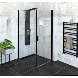 ZOOM Black Rectangular screen 900x1000mm L/R variante