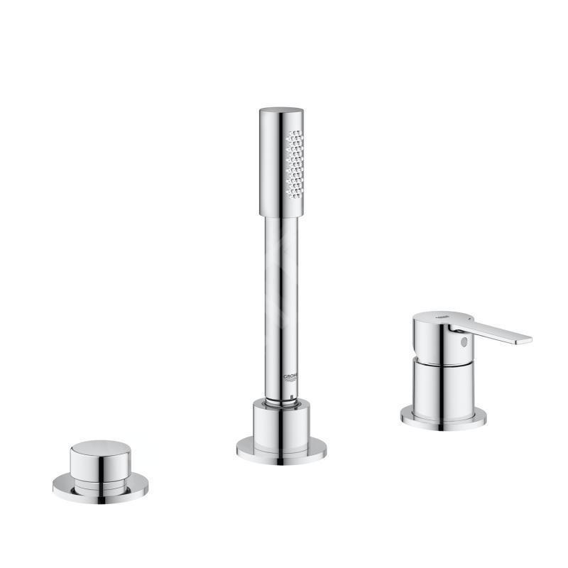 Grohe Lineare - Mitigeur pour le bord de baignoire à 3 trous, chrome 19965001