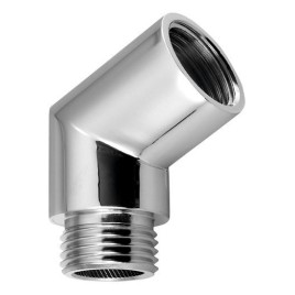 Connecteur de douche de bain de pont 1/2", laiton/chrome