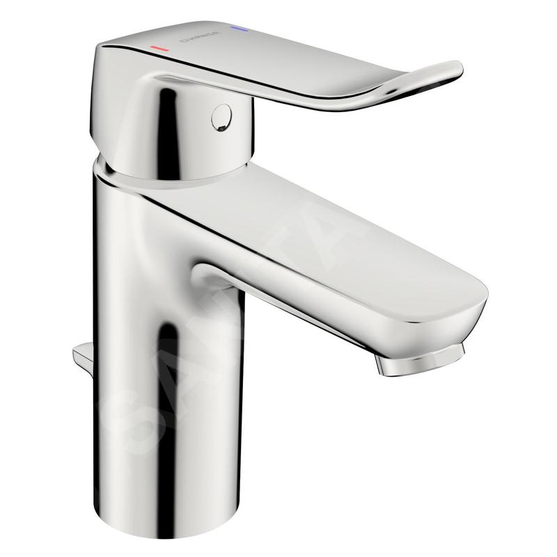 Hansa Care - Mitigeur de lavabo avec vidage, chrome 46012206