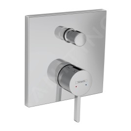 Hansgrohe Finoris - Mitigeur de baignoire encastré, 2 sorties, chrome 76416000