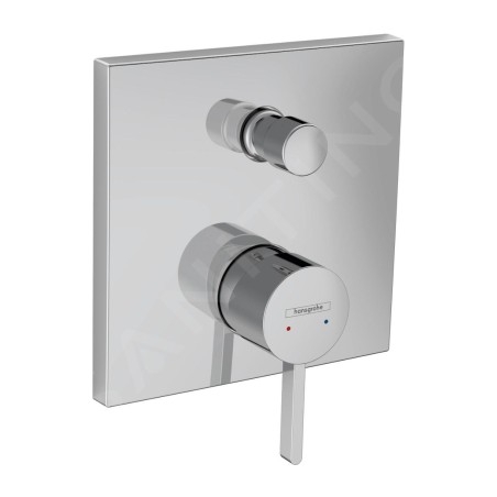 Hansgrohe Finoris - Mitigeur de baignoire encastré, 2 sorties, chrome 76416000
