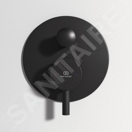 Ideal Standard CeraLine - Mitigeur de baignoire encastré avec corps, noir A6939XG