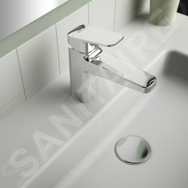Ideal Standard CeraPlan - Mitigeur de lavabo Grande avec click-Clack, chrome BD229AA