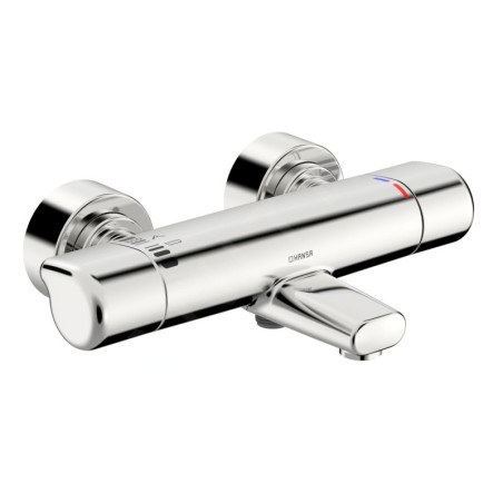 Hansa Care - Mitigeur thermostatique de baignoire, chrome 08717100