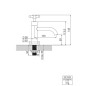 Steinberg 250 - Robinet de lavabo, noir 250 2500 S