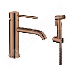 Sapho Rhapsody - Robinet de lavabo avec douchette, cuivre 1209-09PG