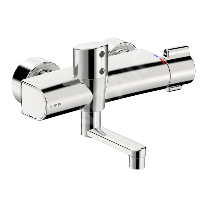 Hansa Clinica - Mitigeur de lavabo électronique, alimentation par piles, chrome 08866201